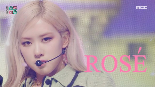 [HOT] ROSÉ - On The Ground, 로제 - 온 더 그라운드 Show Music core 20210327