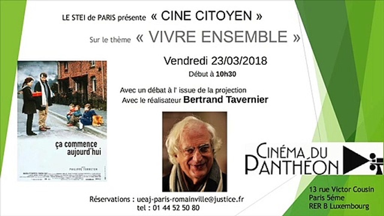cine citoyen Tavernier