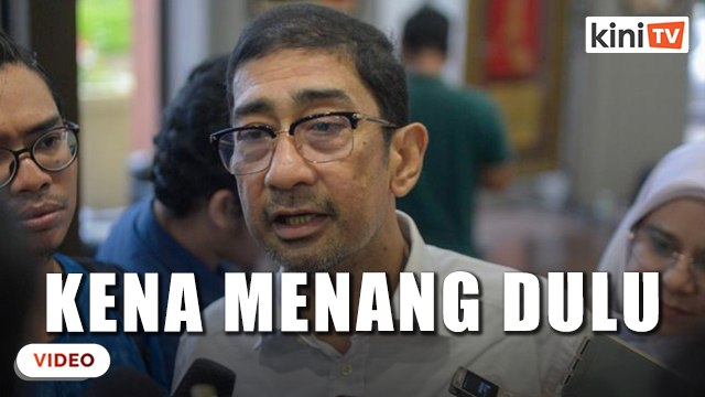 'Umno nak jadi PM? Kena menang PRU dululah!' - Zahidi