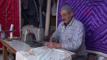 BURDUR 45 yıldır iğnesi elinden düşmedi