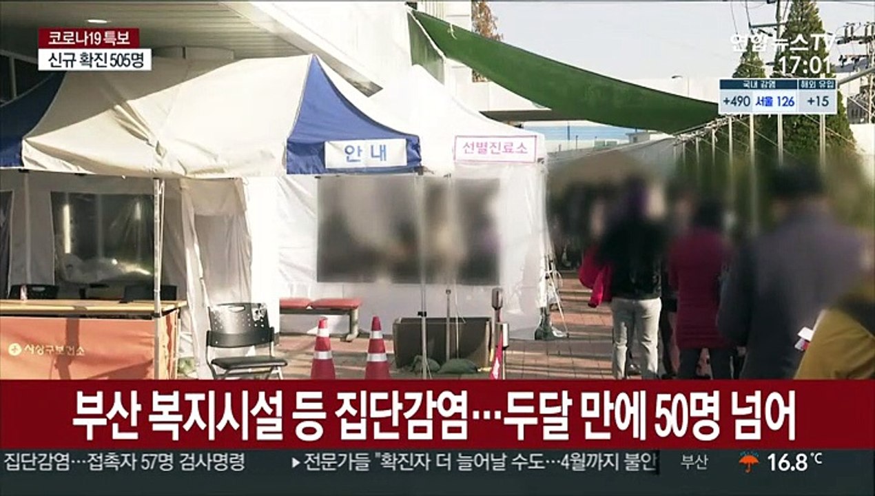 부산 복지시설·유흥업소 집단감염…두달 만에 50명 넘어