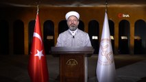 Diyanet İşleri Başkanı Erbaş’tan Berat Gecesi mesajı