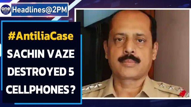 Ambani bomb threat case: Sachin vaze admits destroying cellphones to NIA | Oneindia News