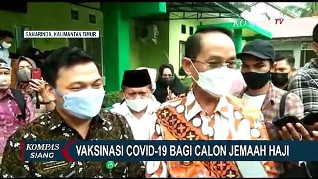 Persiapan Ibadah Haji, 539 Calon Jemaah Haji di Samarinda Jalani Vaksinasi Covid-19