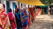 Bumper voting in Bengal: 54.90% voter turnout till 2 pm