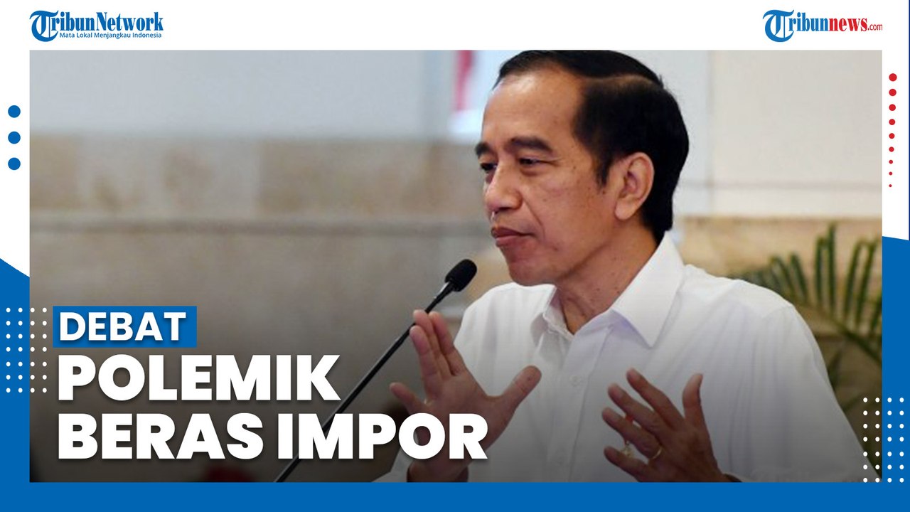 Jokowi Minta Debat Polemik Impor Beras Dihentikan: Harga Gabah Bisa Anjlok