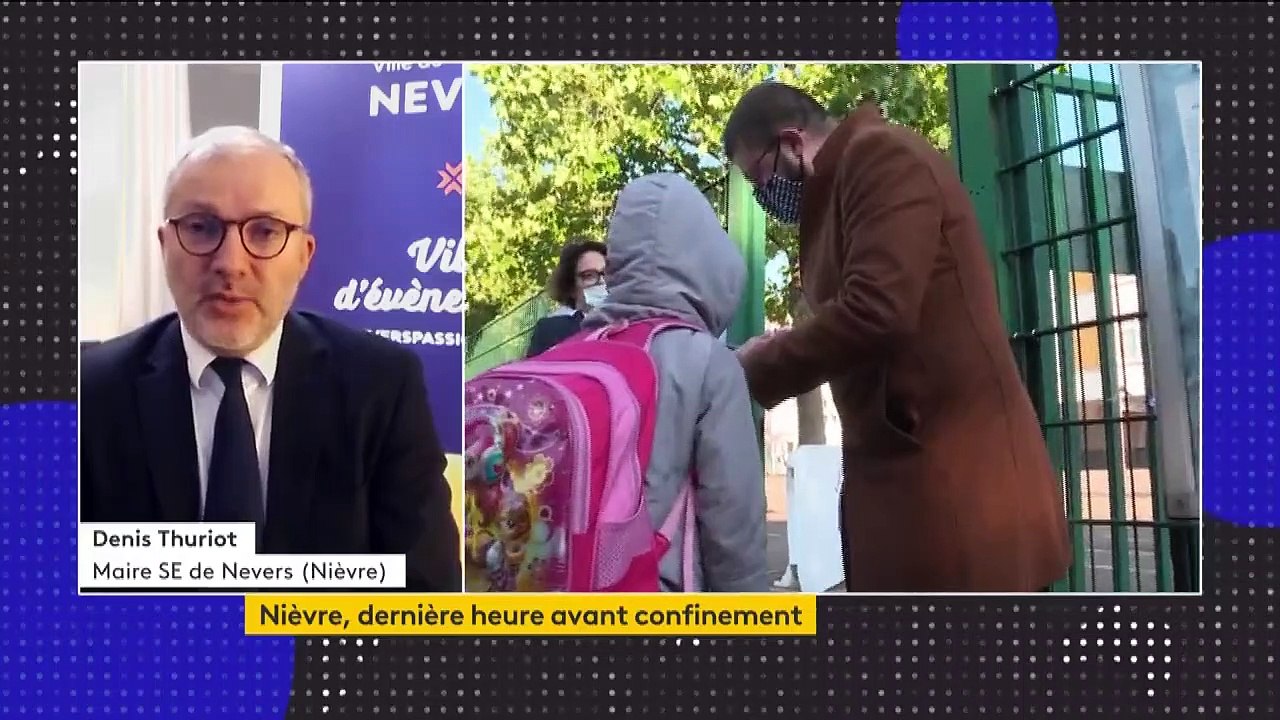 Restrictions renforcées dans la Nièvre : "C'est plus une protection qu'une punition", insiste le maire de Nevers