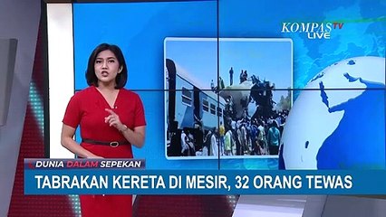 Penumpang Tarik Rem Darurat Hingga Buat Kereta di Mesir Tabrakan, 32 Orang Tewas