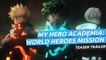 Teaser de My Hero Academia: World Heroes Mission, la tercera película del anime
