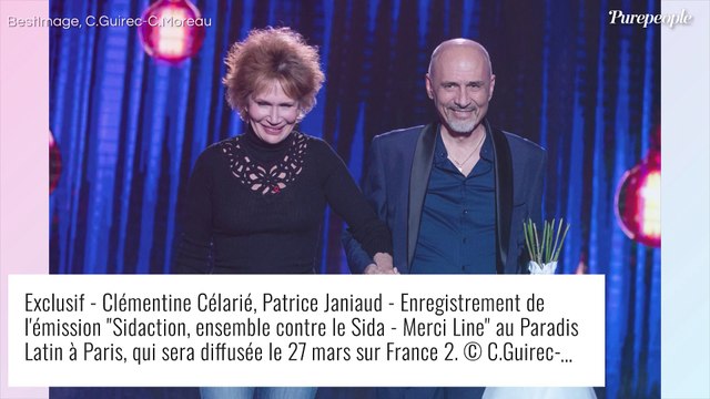 Clémentine Célarié rejoue son baiser culte du Sidaction et dévoile son nouveau look