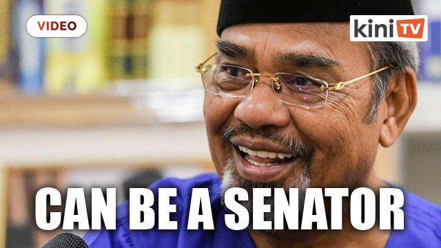 Tajuddin: It's okay if you're not chosen as a candidate, can be a senator