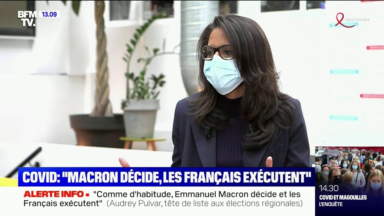 Audrey Pulvar sur le Covid-19: "Comme d'habitude, Emmanuel Macron décide et les Français exécutent"