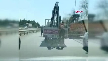 ANTALYA Patenli gençlerin tehlikeli yolculuğu kamerada