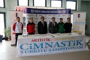 Bolu'da, Türkiye Artistik-Trampolin Cimnastik Şampiyonası başladı