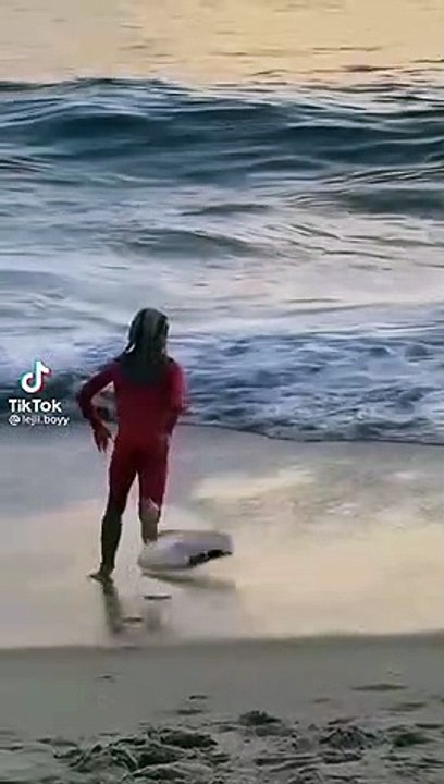 swimming funny