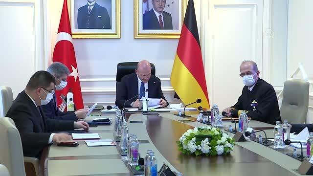 Son dakika haber... İçişleri Bakanı Soylu, Alman mevkidaşı ile video konferans aracılığıyla görüştü