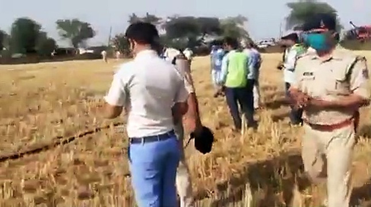 भोपाल में ट्रेनी प्लेन क्रैश, इंजन में खराबी के चलते उड़ान भरने के चंद मिनट बाद खेत में गिरा एयरक्राफ्ट