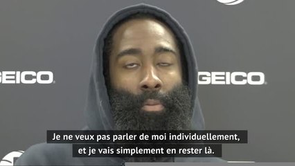 Nets - Harden : "Je me sens comme si j'étais le MVP"