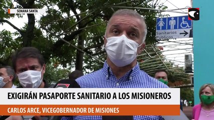 Exigirán pasaporte sanitario a los misioneros