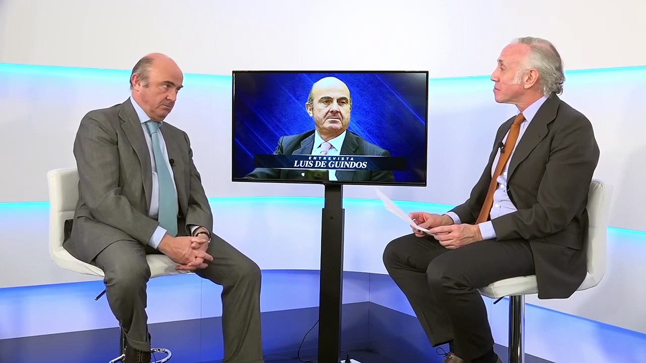 Entrevista a Luis de Guindos, vicepresidente del Banco Central Europeo, en OKDIARIO