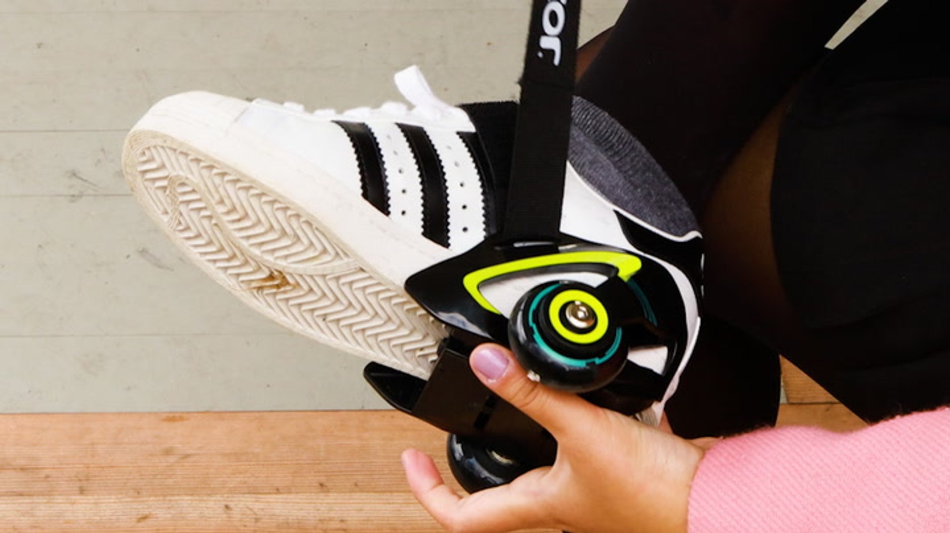 These attachable wheels transform your shoes into skates here s how they work