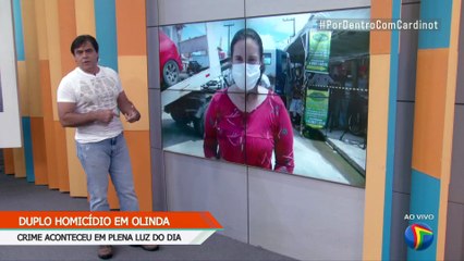 Moradores assustados