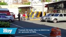 Traslado de Julito Kilo a la DNCD tras ser apresado en SPM