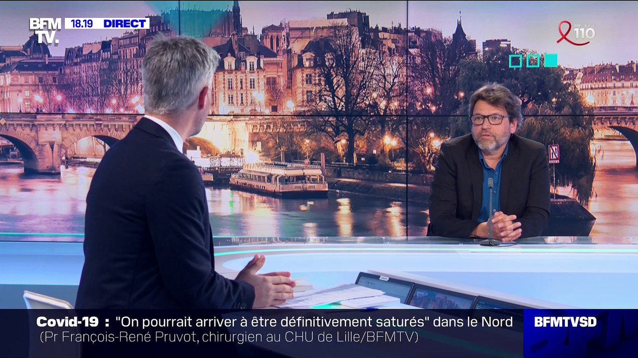 François Salachas: "On est à saturation avec la nécessité de trouver des lits pour recevoir les patients Covid" - 27/03