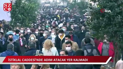 下载视频: Kısıtlama öncesi İstiklal Caddesi’nde insan seli