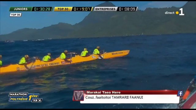 Marathon Va'a : belle empoignade entre shell va'a et air tahiti