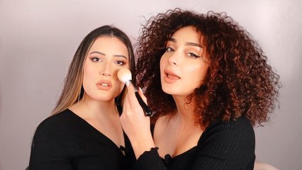 LİSEDE SAÇ BAŞ YOLDUĞUM ARKADAŞIMA MAKYAJ YAPTIM!