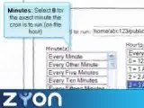 ZYON cPanel Hosting Cron Tutorial - ZYON.COM Web Host