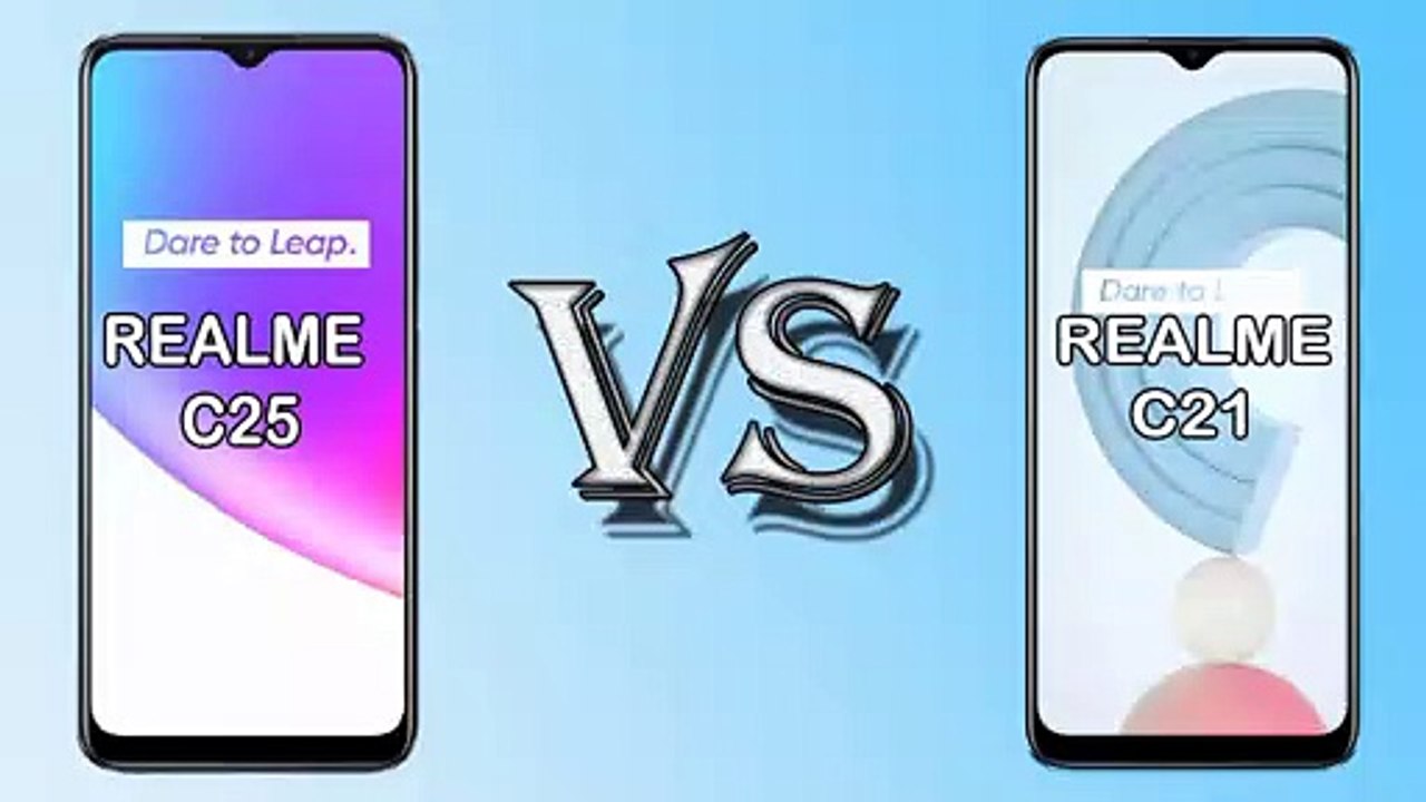 REALME C25 VS REALME C21 | SPECIFICATION COMPARION
