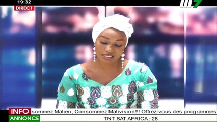 JT BAMBARA 19H30 DU 27 MARS 2021