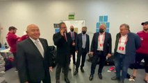 Son dakika... Cumhurbaşkanı Erdoğan, A Milli Futbol Takımını telefonla arayarak tebrik etti