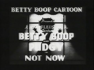 Betty Boop and Pudgy - Not Now (1936)