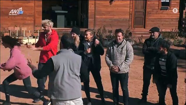 Η Φάρμα: Οι έξαλλοι πανηγυρισμοί του Τζώρτζογλου για τις... κατσίκες και το μέλι!