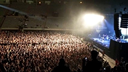 En el primer concierto con 5.000 personas y sin distancias: "Es brutal. Como un 'remember' de la vida de antes"