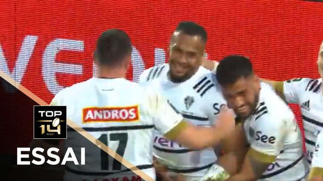 TOP 14 - Essai de Sevanaia GALALA (CAB) - Brive - Agen - J20 - Saison 2020/2021
