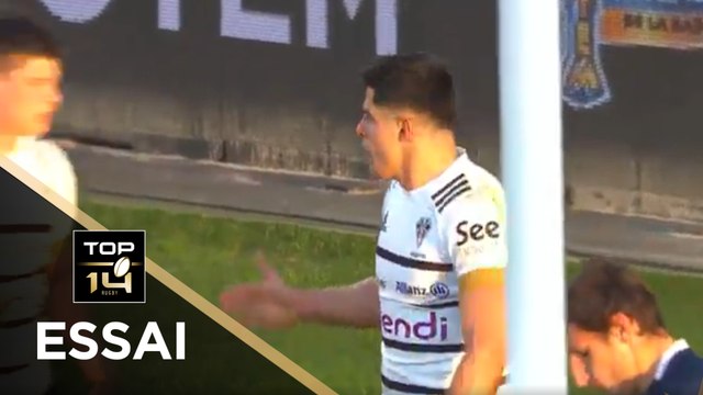 TOP 14 - Essai d'Axel MULLER (CAB) - Brive - Agen - J20 - Saison 2020/2021