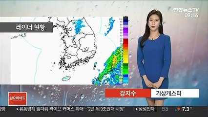 [날씨] 아침 비 대부분 그쳐…밤 중부·호남 다시 비