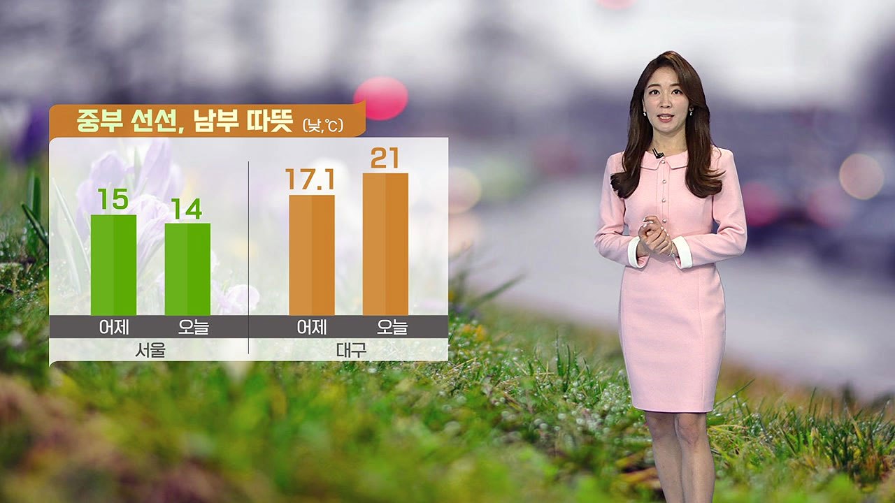 [날씨] 오전 중 비 모두 그쳐...중부 선선, 남부 따뜻 / YTN