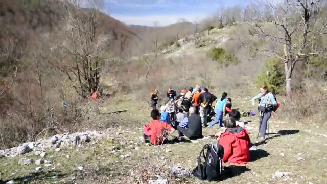 SAB.6-4-19 ESCURSIONE AD ANELLO DAI PAESE DI JENNE SUI MONTI SIMBRUINI PASSANDO PER COLLE CAMPITELLINO E CAMPITELLO.