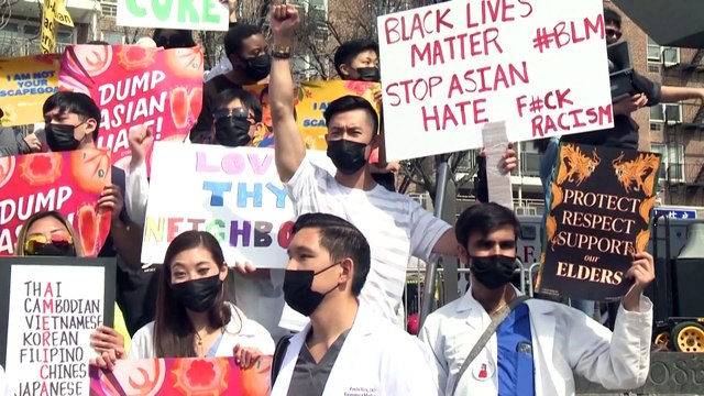 Wir werden angespuckt : Protest gegen anti-asiatischen Rassismus