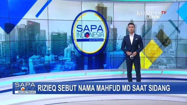 Rizieq Shihab Salahkan Menko Polhukam di Sidang Eksepsi Kasus Kerumunan