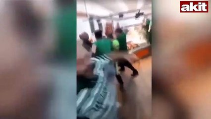 Bu kadarı barbarlık! Onlarca Bursasporlu Beşiktaşlı taraftarı linç etti