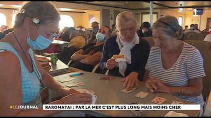 Raromatai : Par la mer, c'est plus long mais moins cher