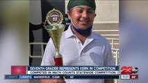 Local Bakersfield student represents kern county in a statewide math competition