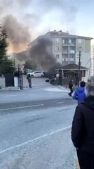 Esenyurt'ta site içerisinde korku dolu anlar