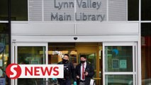 One dead, five wounded in stabbing at Vancouver library, suspect in custody